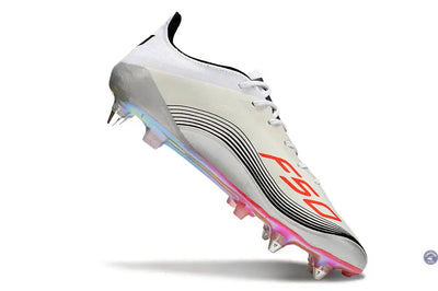 F50 MESSI ELITE SG PRESTIG10 - BLANC/LUCID RED/ARGENTÉ