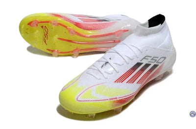 F50 Montante FG Pure Victory - Blanc/Lucid Red/Jaune