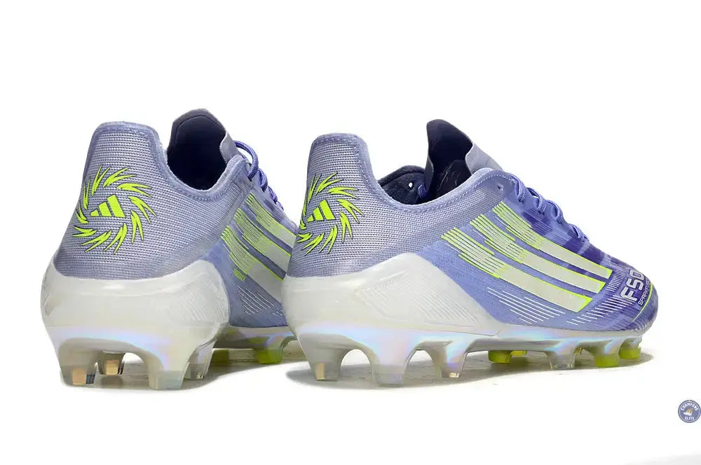 F50 Sparkfusion ELITE Languette FG - Violet/Jaune/Blanc