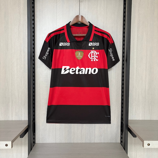 2026-27 Flamengo Home +All Sponsors Fan Version