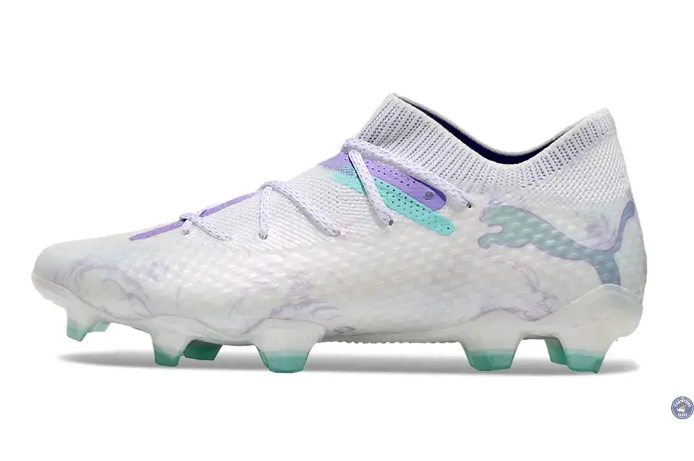 Future 7 Ultimate FG/AG Brilliance - Blanc/Noir/Spring Lavender ÉDITION LIMITÉE
