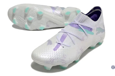 Future 7 Ultimate FG/AG Brilliance - Blanc/Noir/Spring Lavender ÉDITION LIMITÉE