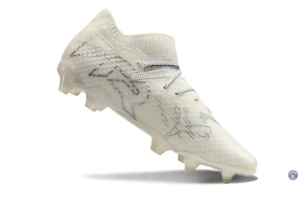 Future 7 Ultimate FG/AG White Pack - Blanc/Argenté