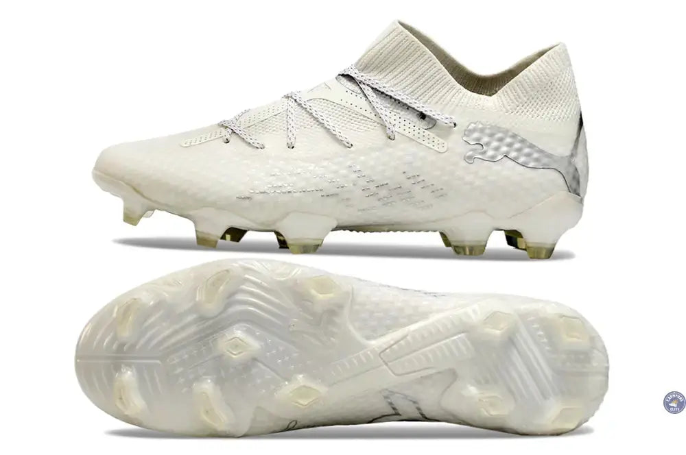Future 7 Ultimate FG/AG White Pack - Blanc/Argenté