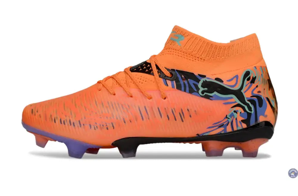 Future 8 Match FG Creativity - Orange Poppy/Dark Amethyst/Bleu/Noir ÉDITION LIMITÉE