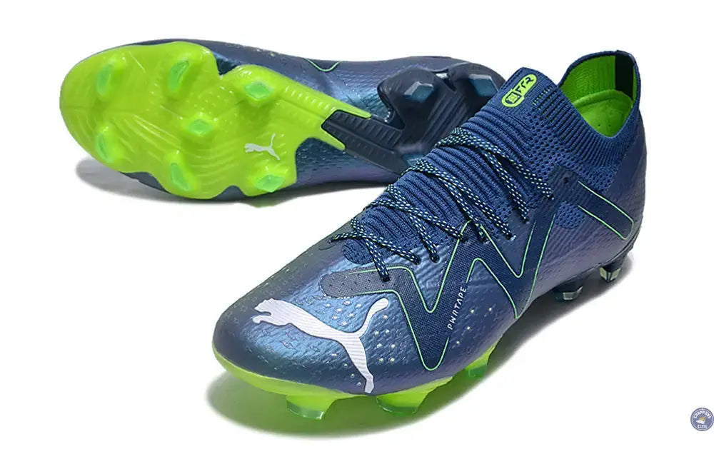 Future Ultimate FG Gear Up - Persian Blue/Blanc/Vert