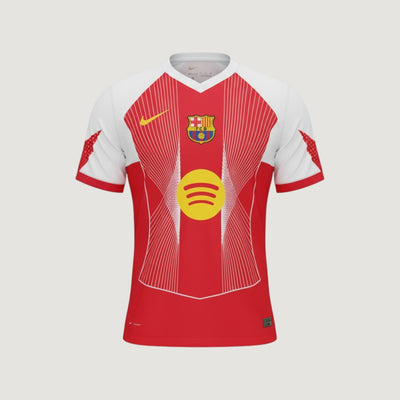 FC Barcelone – Maillot Concept 2025/26 – Blanc, Rouge, Jaune
