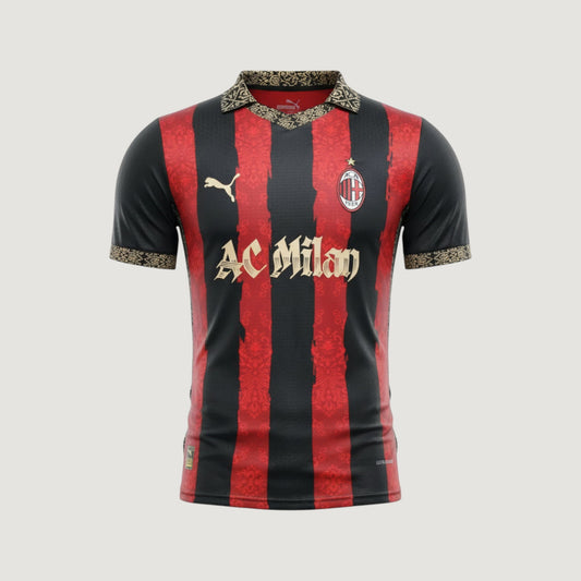 AC Milan – Maillot Domicile Spécial Édition 2026 – Noir, Rouge