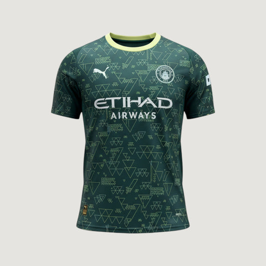 Manchester City – Maillot Fourth 2025/26 – Vert