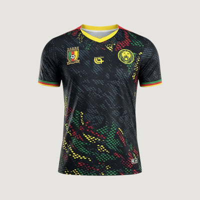 Cameroun – Maillot Spécial 2025/26 – Noir, Vert, Rouge
