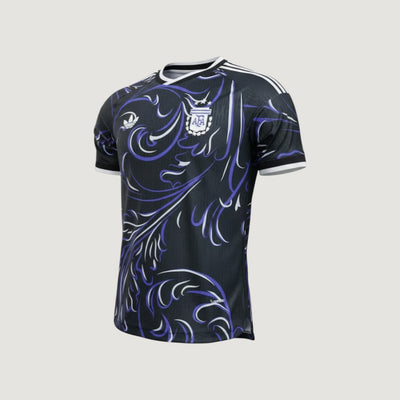 Argentine – Maillot Extérieur Coupe du Monde 2026 – Noir, Violet, Blanc