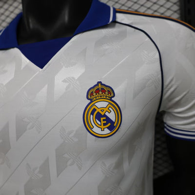 2026-27 Real Madrid White POLO Player Version