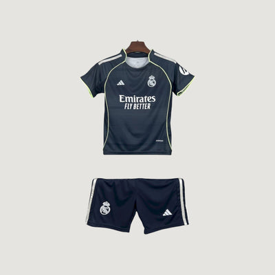 Real Madrid – Ensemble Extérieur 25/26 Enfant – Noir