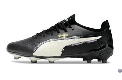 King Ultimate FG/AG Art of Football - Noir/Alpine Snow/Doré/Blanc ÉDITION LIMITÉE