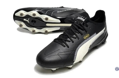 King Ultimate FG/AG Art of Football - Noir/Alpine Snow/Doré/Blanc ÉDITION LIMITÉE