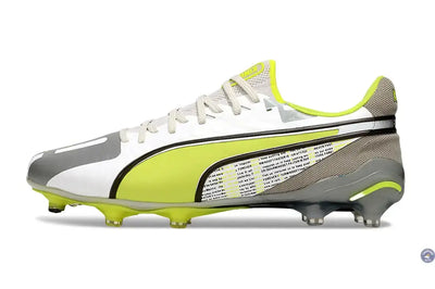 King Ultimate FG/AG Forever - Gris/Electric Lime/Blanc/Flat Light Gray ÉDITION LIMITÉE