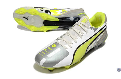 King Ultimate FG/AG Forever - Gris/Electric Lime/Blanc/Flat Light Gray ÉDITION LIMITÉE