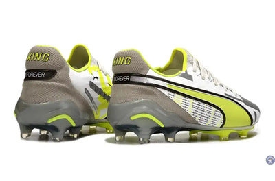 King Ultimate FG/AG Forever - Gris/Electric Lime/Blanc/Flat Light Gray ÉDITION LIMITÉE