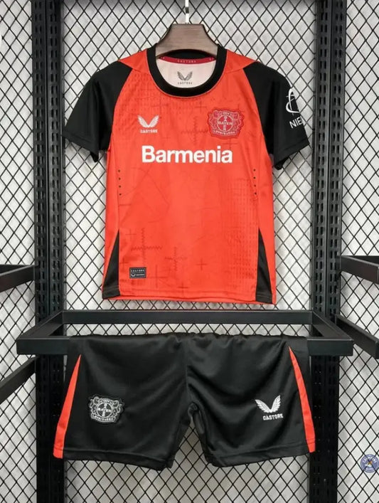 Kits Enfants Bayer Leverkusen 2024/25 Domicile