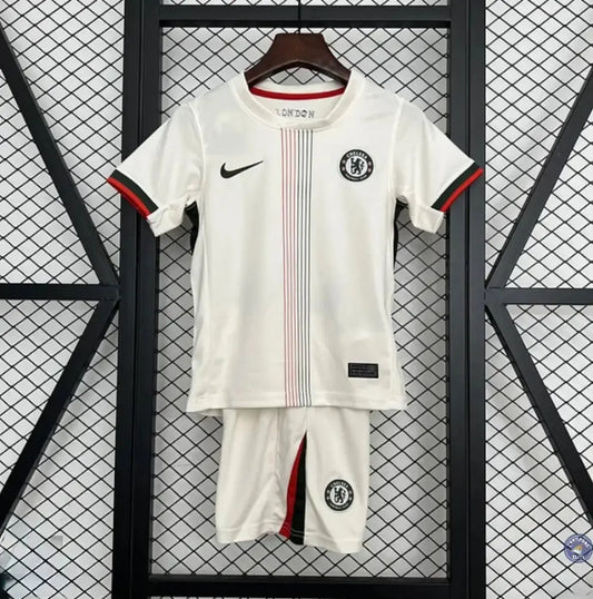 Kits Enfants Chelsea 2025/26 Extérieur