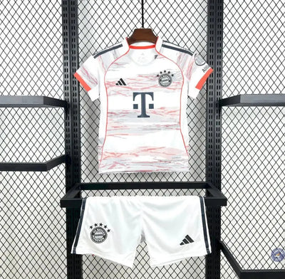 Kits Enfants FC Bayern 2025/26 Extérieur
