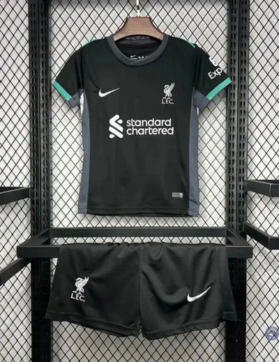 Kits Enfants Liverpool 2024/25 Extérieur