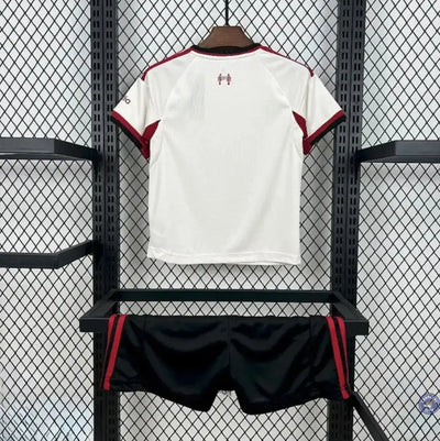 Kits Enfants Liverpool 2025/26 Extérieur