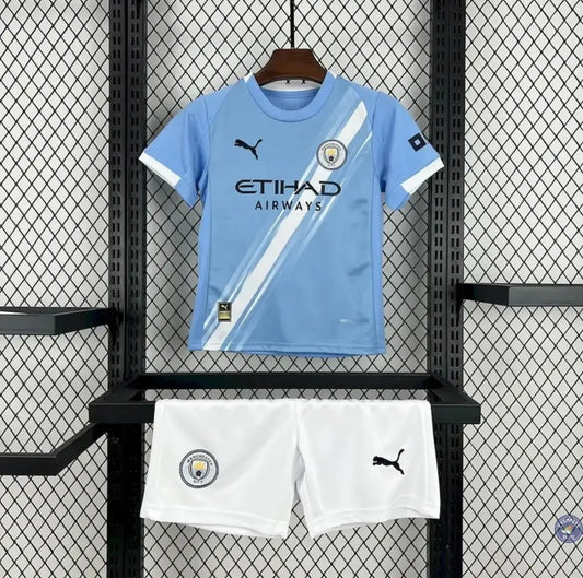 Kits Enfants Manchester City 2025/26 Domicile