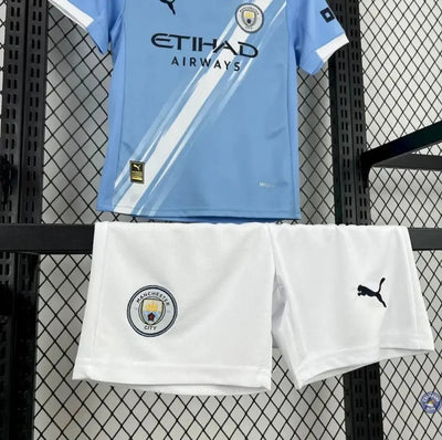 Kits Enfants Manchester City 2025/26 Domicile