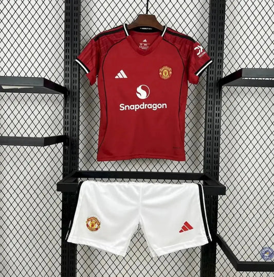 Kits Enfants Manchester United 2025/26 Domicile