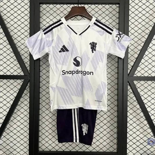 Kits Enfants Manchester United 2025/26 Extérieur