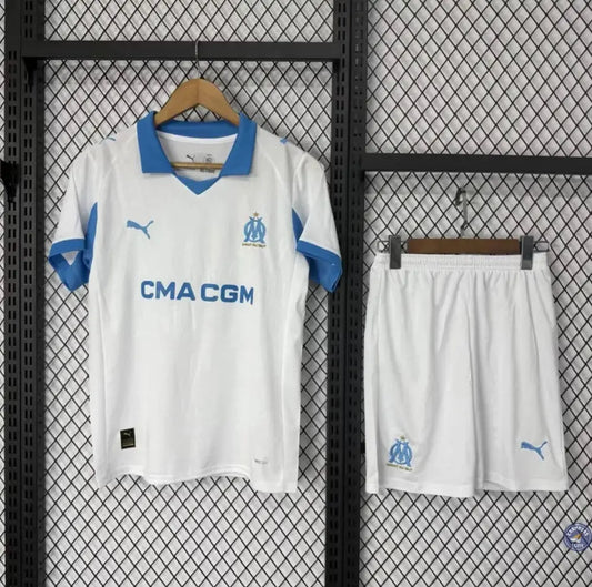 Kits Enfants OM 2025/26 Domicile
