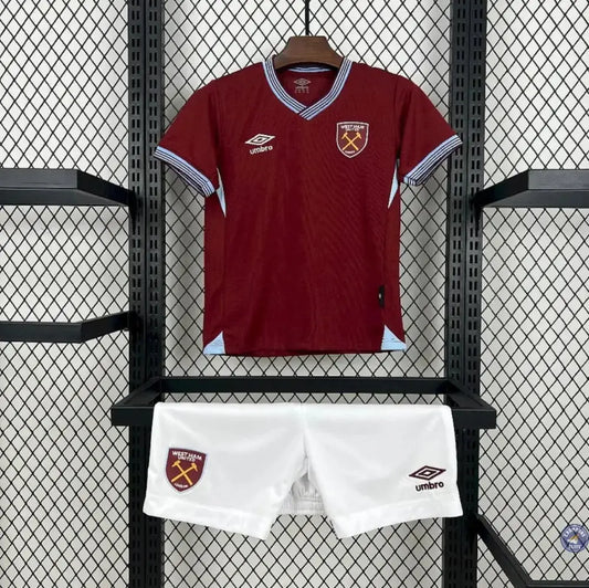 Kits Enfants West Ham 2025/26 Domicile