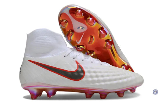 MAGISTA OBRA 2 ELITE DF FG JUST DO IT - BLANC/ROUGE CRAMOISI