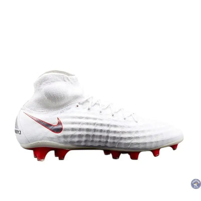 MAGISTA OBRA 2 ELITE DF FG JUST DO IT - BLANC/ROUGE CRAMOISI