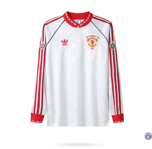 Manchester United 1990/91 Extérieur à manches longues