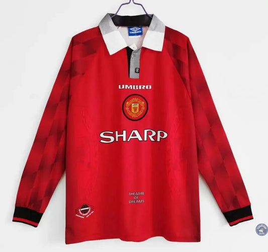 Manchester United 1996/97 Domicile à manches longues