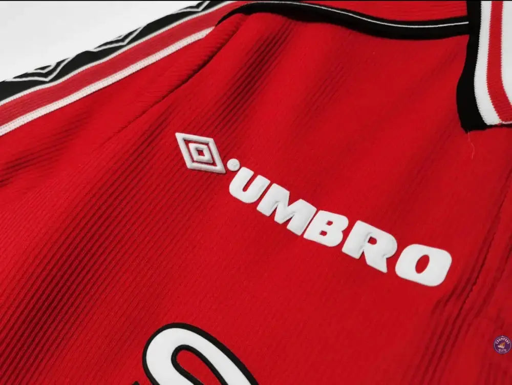 Manchester United 1998/99 Domicile à manches longues