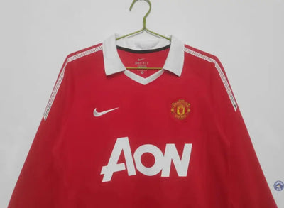 Manchester United 2010/11 Domicile à manches longues