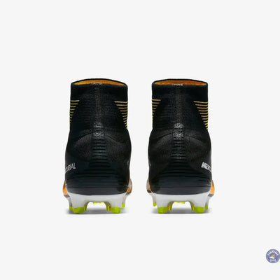 Mercurial Superfly 5 FG Lock in. Let loose. - Orange/Noir/Blanc