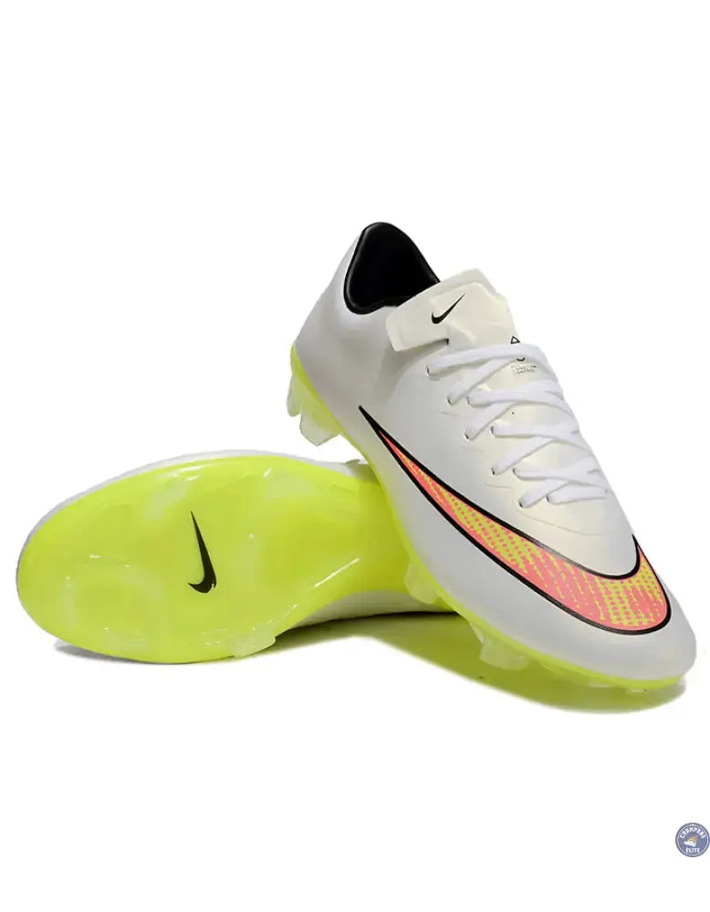Mercurial Vapor 10 FG Blanc/Orange/Jaune