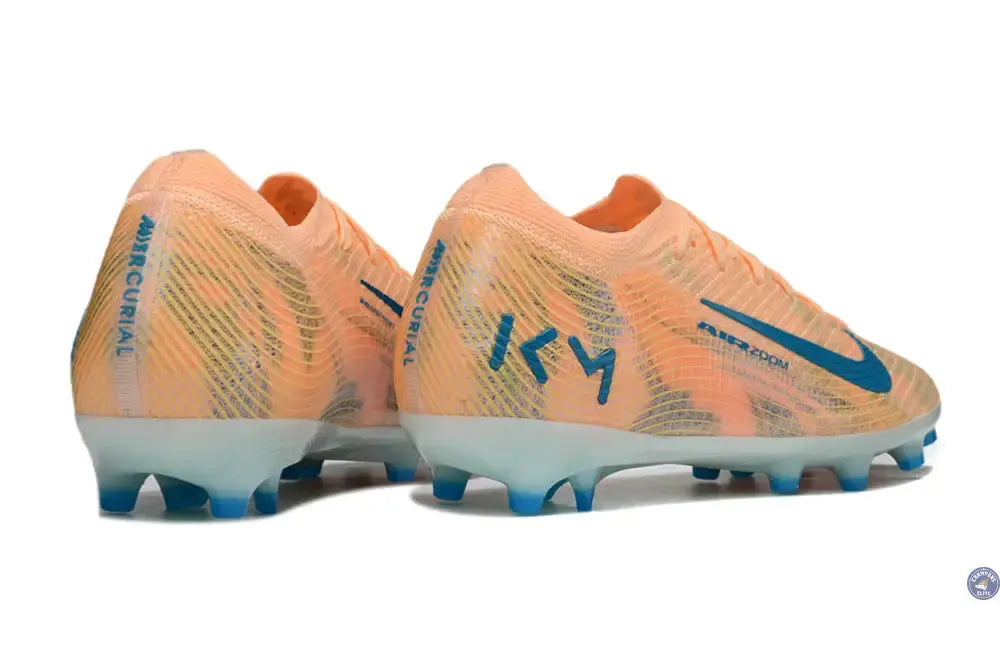 MERCURIAL VAPOR 16 ELITE AG Kylian Mbappe - Orange/Bleu turquoise