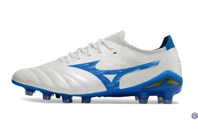 Morelia Neo 4 Beta Elite FG/AG Mugen - Blanc/Bleu
