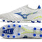 Morelia Neo 4 Elite FG/AG - Blanc/Bleu/Jaune