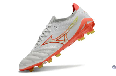 Morelia Neo 4 Elite FG/AG - Blanche/Orange/Jaune