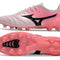 Morelia Neo 4 Elite FG/AG - Blanche/Rose/Noir