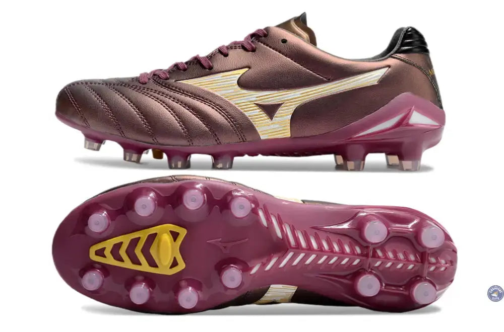 Morelia Neo 4 Elite FG/AG - Bordeau/Jaune