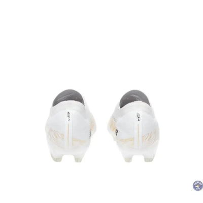 New Balance FURON ELITE V8 FG - Blanc/Or Métallique/Noir