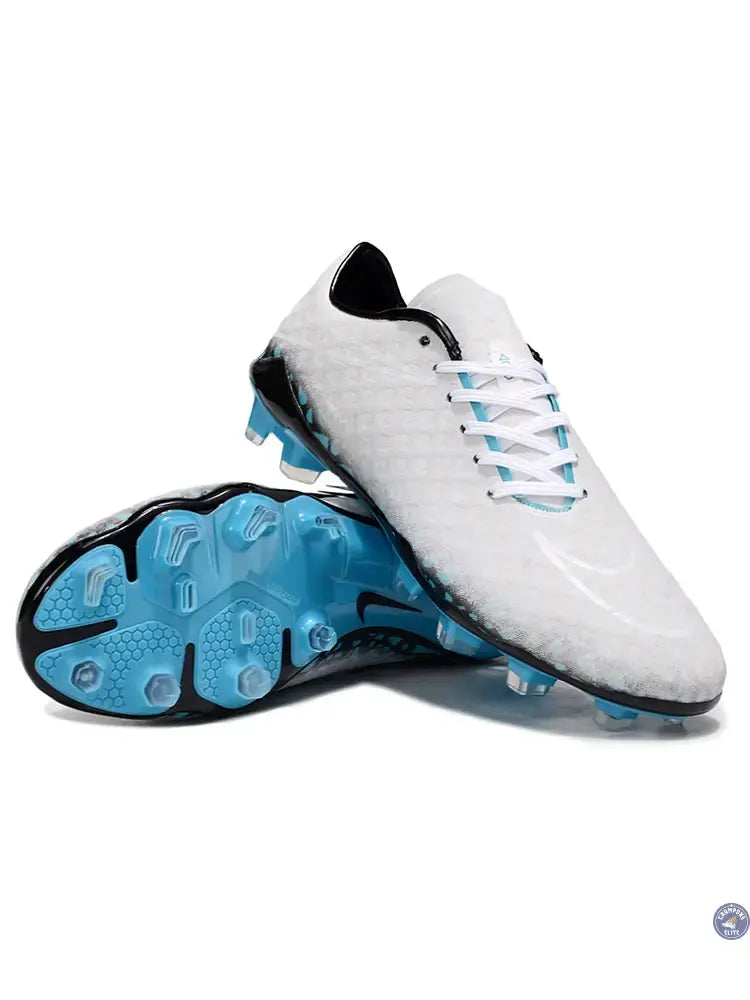 New Hypervenom Phantom 1 FG - Blanc/Bleu/Noir