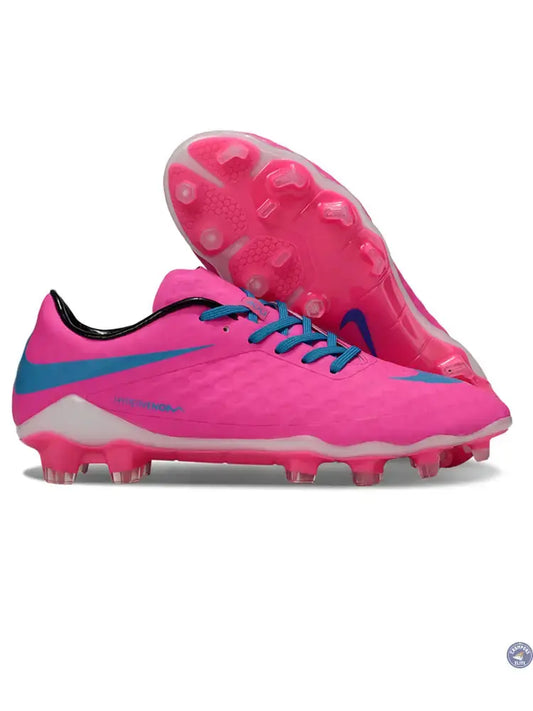 New Hypervenom Phantom 1 FG - Rose/Bleu